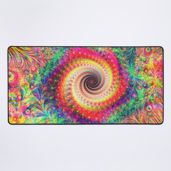 Item preview, Abstract Multicolored Floral Fractal Swirl Mix 9 designed and sold by SXW Designs.