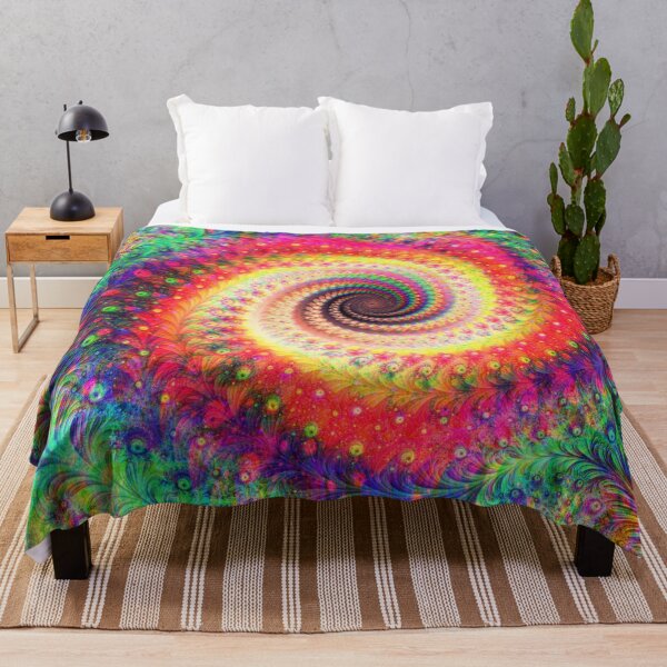 Item preview, Abstract Multicolored Floral Fractal Swirl Mix 9 designed and sold by SXW Designs.