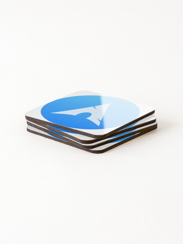 Thumbnail 4 of 5, Coasters (Set of 4), Arch Linux logo designed and sold by codedgar.