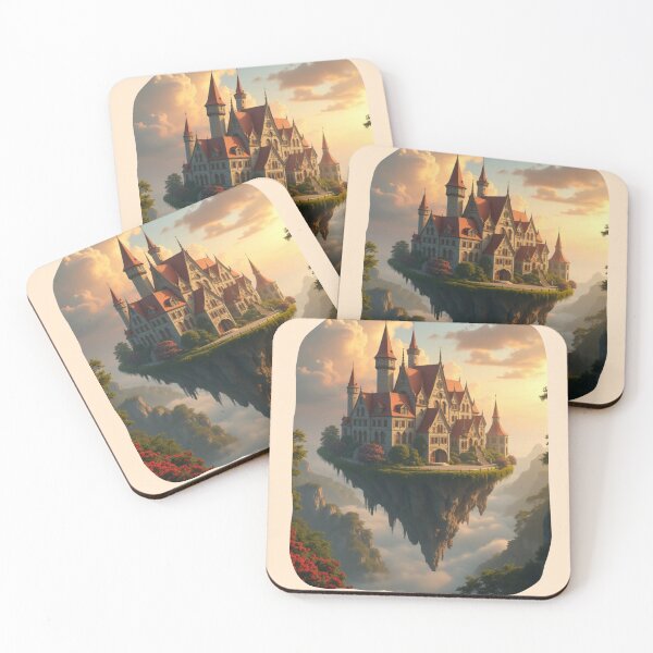 Item preview, Dream Castle in the Sky   The Cloud borne Village designed and sold by PriyaMagic.