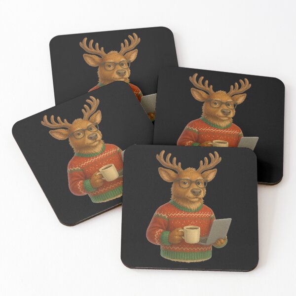 Item preview, Reindeer Project Manager Coffee Christmas Office Humor designed and sold by I AM BRO.