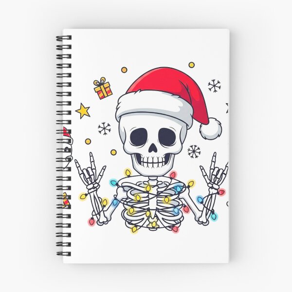 Item preview, Overstimulated But Festive Skeleton Christmas designed and sold by Pollock.