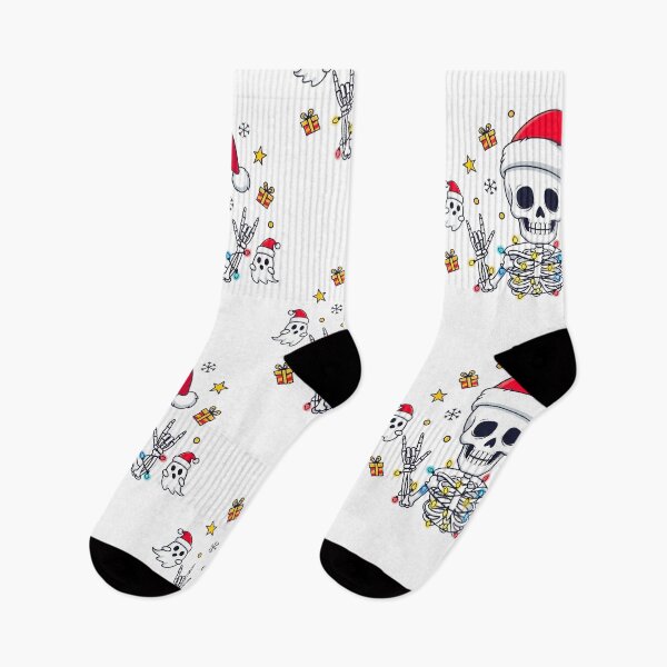 Item preview, Overstimulated But Festive Skeleton Christmas designed and sold by Pollock.