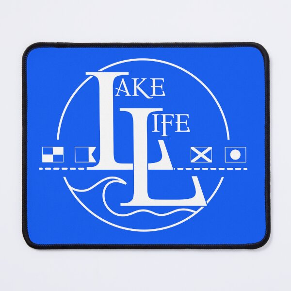 Item preview, Lake Life with Flags for Dark Items designed and sold by oddbirdart20.