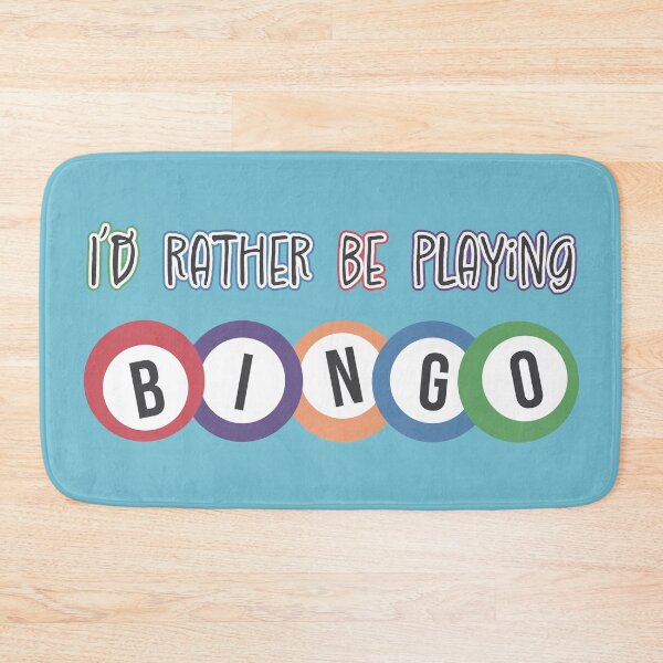 Item preview, I'd rather be playing bingo designed and sold by shenanijen.