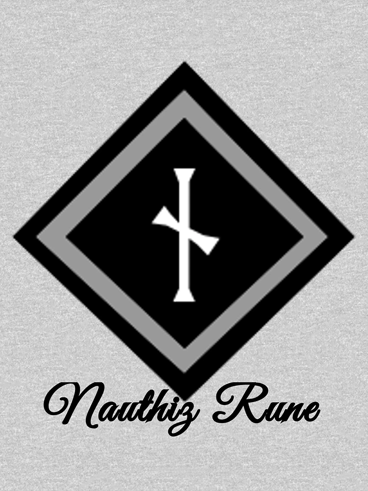 Thumbnail 6 of 6, Pullover Hoodie, Nauthiz Rune designed and sold by WindsofJupiter.
