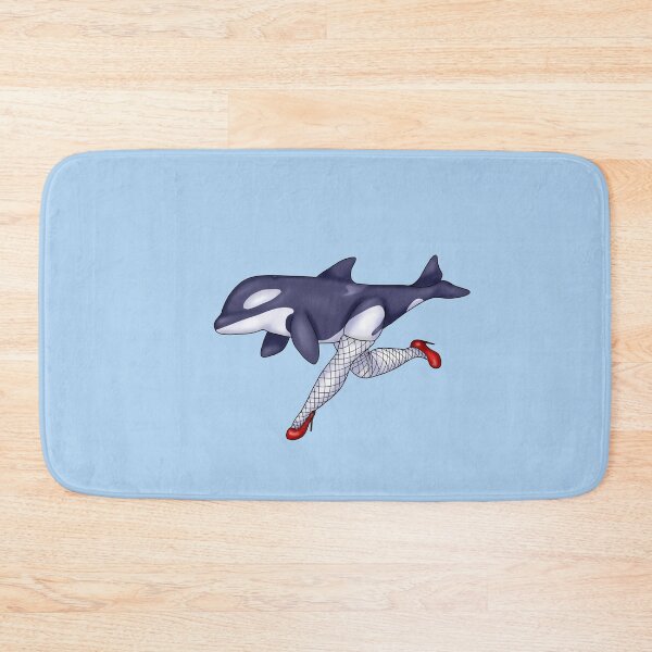 Item preview, Orca with human legs designed and sold by WoodNymphCrafts.