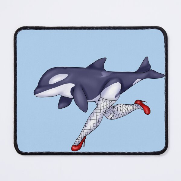 Item preview, Orca with human legs designed and sold by WoodNymphCrafts.