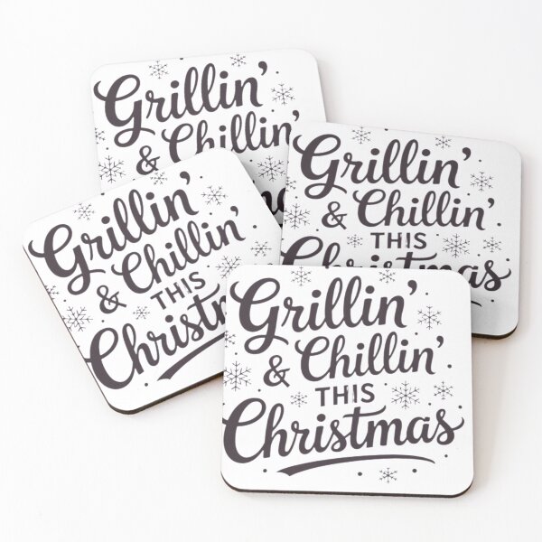 Item preview, Grilling and chillin this Christmas designed and sold by TenderSoar.