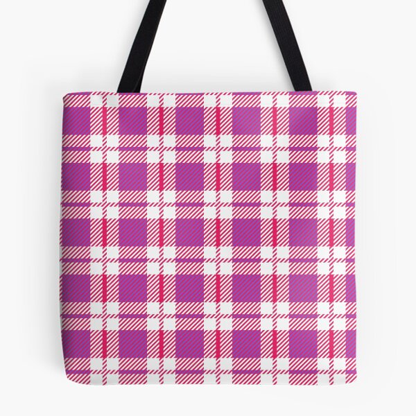 Item preview, Pink Plaid Checkered -  Crosshatch - Pink Abstract Geometric Pattern designed and sold by RoyalStarsPatts.