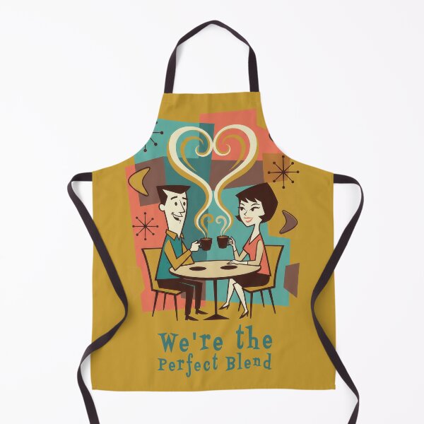 Item preview, Coffee Lovers - We're the Perfect Blend - Retro Mid-Century Coffee Love designed and sold by kornkobart.