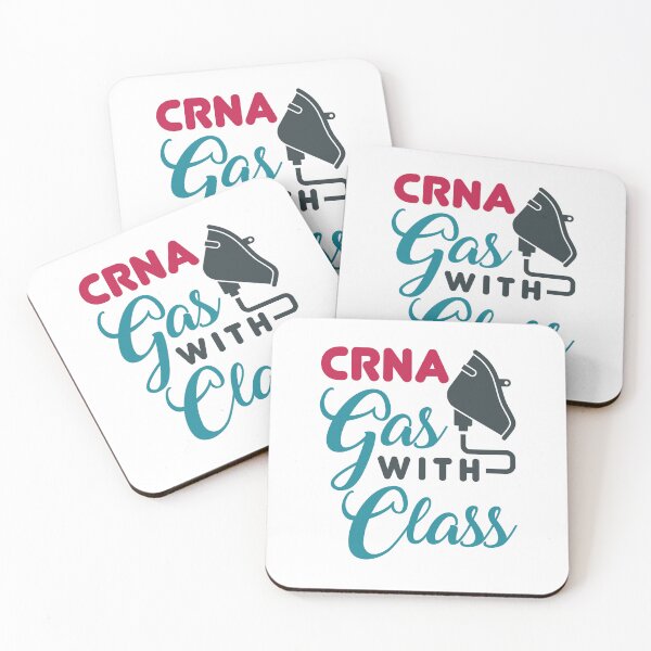Item preview, CRNA Nurse Anesthetist "Gas with Class"  designed and sold by jaygo.