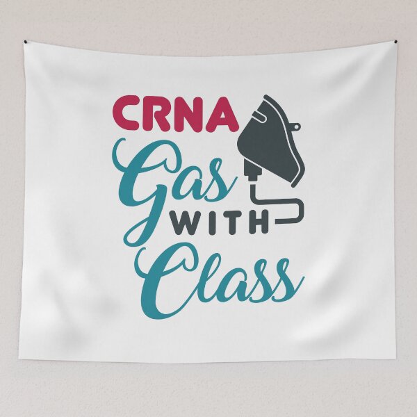 Item preview, CRNA Nurse Anesthetist "Gas with Class"  designed and sold by jaygo.