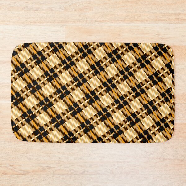 Item preview, Yellow Plaid Checkered Pattern -  Versailles - Cute Geometric Abstract Pattern designed and sold by RoyalStarsPatts.