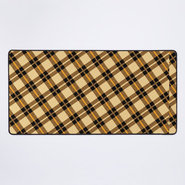 Item preview, Yellow Plaid Checkered Pattern -  Versailles - Cute Geometric Abstract Pattern designed and sold by RoyalStarsPatts.