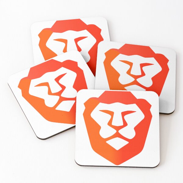 Item preview, Brave browser logo designed and sold by codedgar.