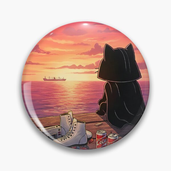 Item preview, Darth Purr at the Pier – Dramatically Existing Since 1980 designed and sold by catastrocat.