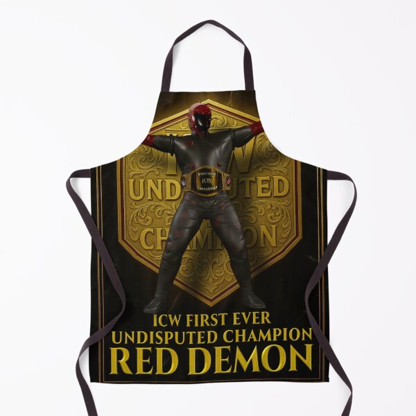 Item preview, ICW First Ever Undisputed Champion Red Demon designed and sold by TTVTheDayman.