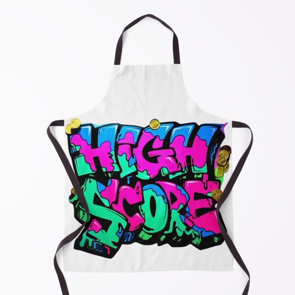 Item preview, Abstract Neon Graffiti Art: HIGH SCORE designed and sold by newvisionart191.
