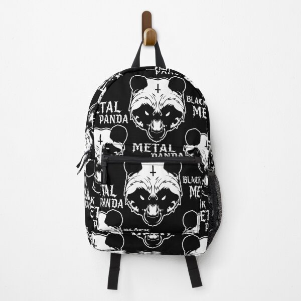 Item preview, Black Metal Panda – Bearer of the Dark Ritual designed and sold by Robert "Hellfish" Fonseca.