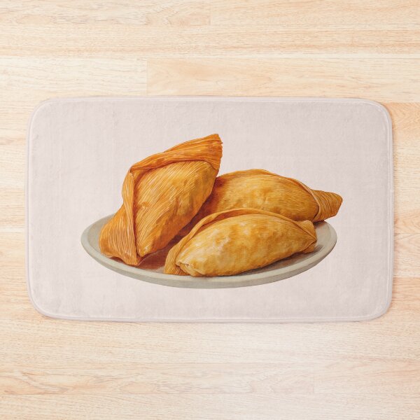 Item preview, Three Chuchitos on a Plate designed and sold by Violet Peonies.