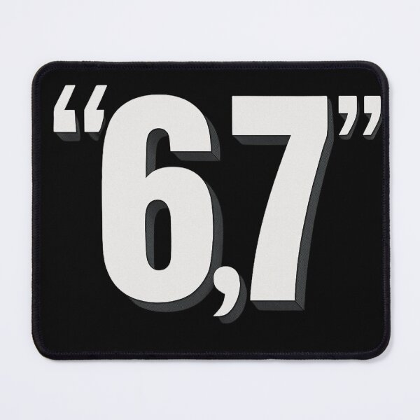 Item preview, 6,7 meme design viral internet slang graphic designed and sold by CoachEkong.