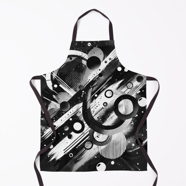 Item preview, Abstract Black And White Galaxies Modern Contemporary Art designed and sold by DEC02.
