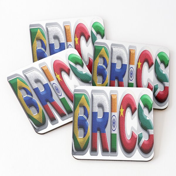 Item preview, Hyper-Realistic BRICS 2025 Flag Vinyl Sticker - Premium Modern Die-Cut Design Prompt designed and sold by ARTCREATESHOP.