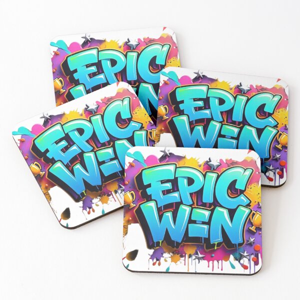 Item preview, Energetic Graffiti Art: "EPIC WIN" designed and sold by newvisionart191.