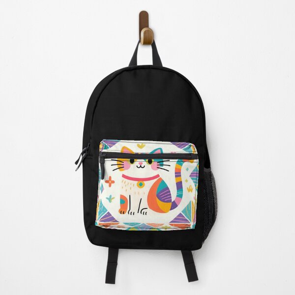Item preview, A cat in a geometric pattern designed and sold by Nomad-Maynard.