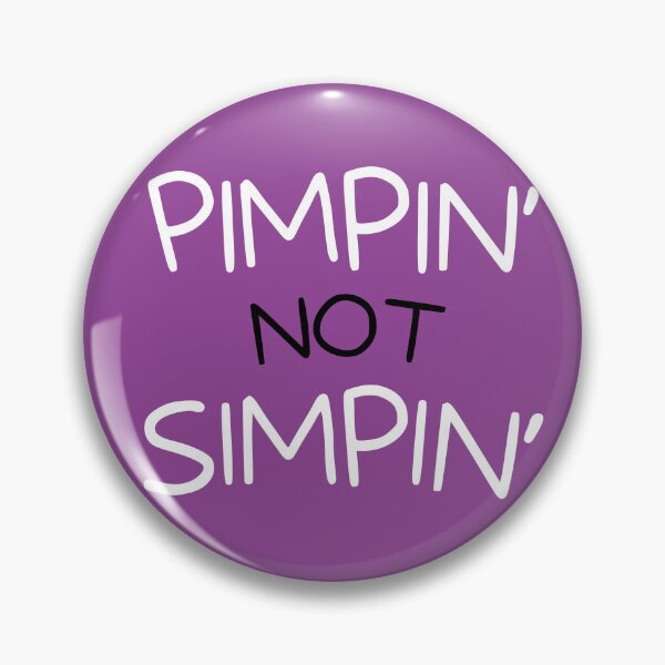 Item preview, Valentino "Pimpin' Not Simpin'" Mug designed and sold by Praline Creative.