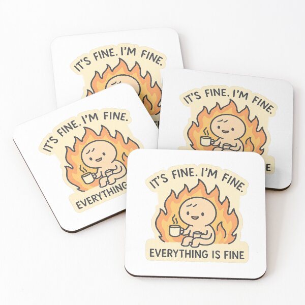 Item preview, I'm Fine I'm Fine Everythingis Fine Baby designed and sold by DivinelyAligned8.