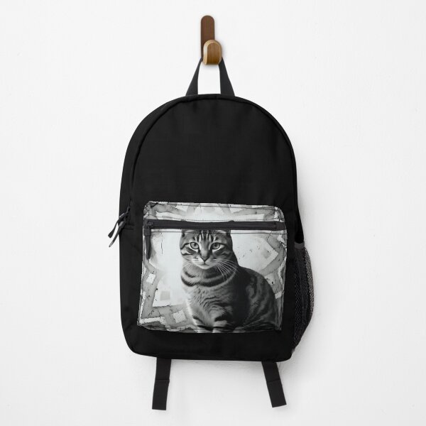 Item preview, A cat in a geometric pattern designed and sold by Nomad-Maynard.