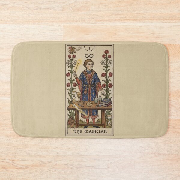 Item preview, Medieval Magician Tarot Art 1 The Magician designed and sold by MythAndMotion.