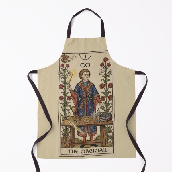 Item preview, Medieval Magician Tarot Art 1 The Magician designed and sold by MythAndMotion.