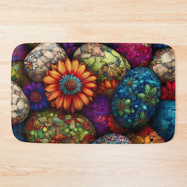 Item preview, Colorful Floral Stones designed and sold by JPugliese.