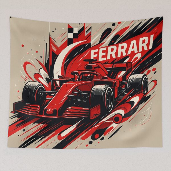 Item preview, Ferrari Racing designed and sold by Brennan Artistry.