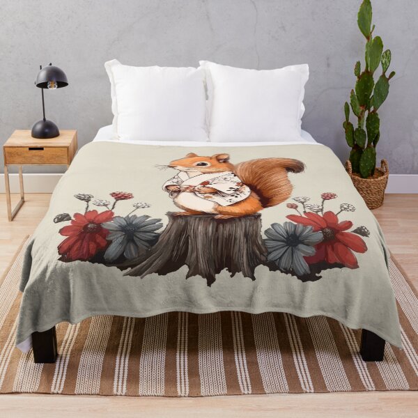Item preview, Squirrel with Kimono, Japanese Beauty designed and sold by OrenjiArtShop.