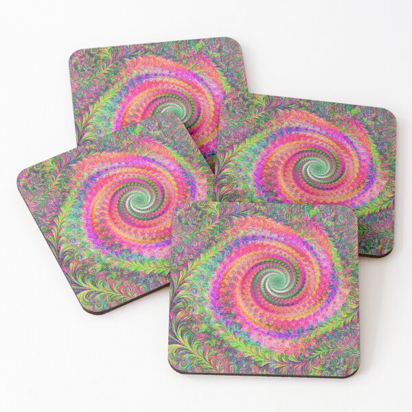 Item preview, Abstract Multicolored Floral Fractal Swirl Mix 11 designed and sold by SXW Designs.