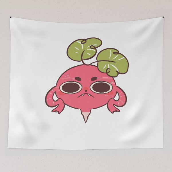Item preview, Cute Angry Radish Creature designed and sold by Mason-Pride.