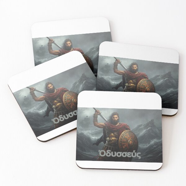 Item preview, Odysseus – Hero of the Odyssey | Greek Mythology Sea Adventure Art designed and sold by GreennieArt.