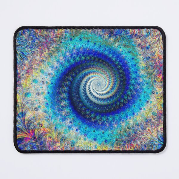 Item preview, Abstract Multicolored Floral Fractal Swirl Mix 12 designed and sold by SXW Designs.