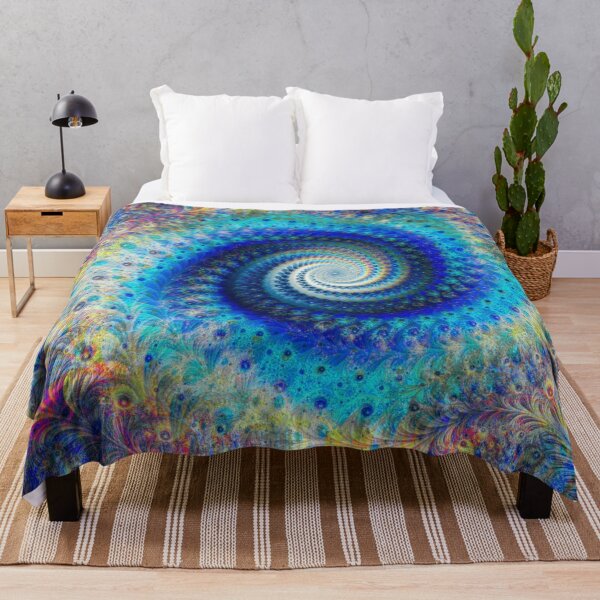 Item preview, Abstract Multicolored Floral Fractal Swirl Mix 12 designed and sold by SXW Designs.