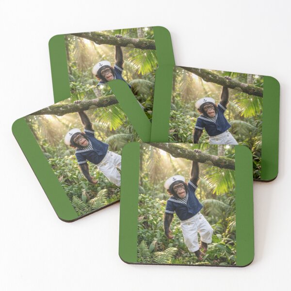 Item preview, Young Chimpanzee Enlists in the Navy designed and sold by Tridentulus.