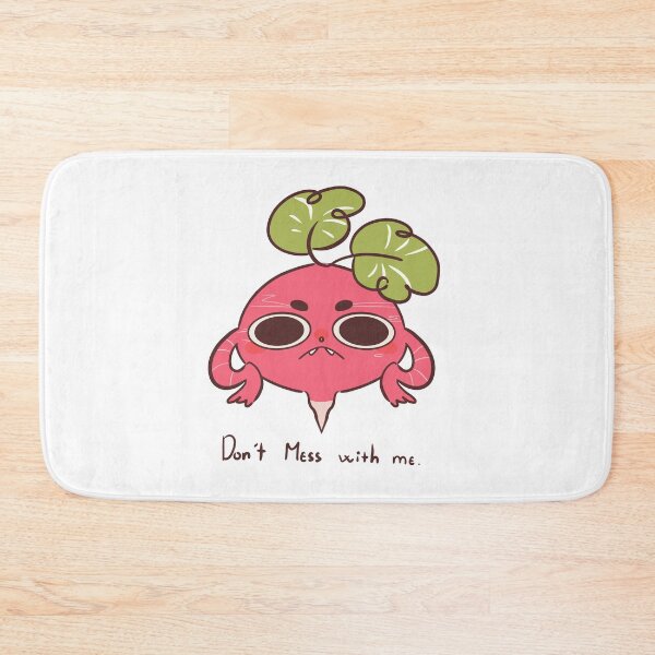 Item preview, Don’t Mess With Me Radish Creature designed and sold by Mason-Pride.