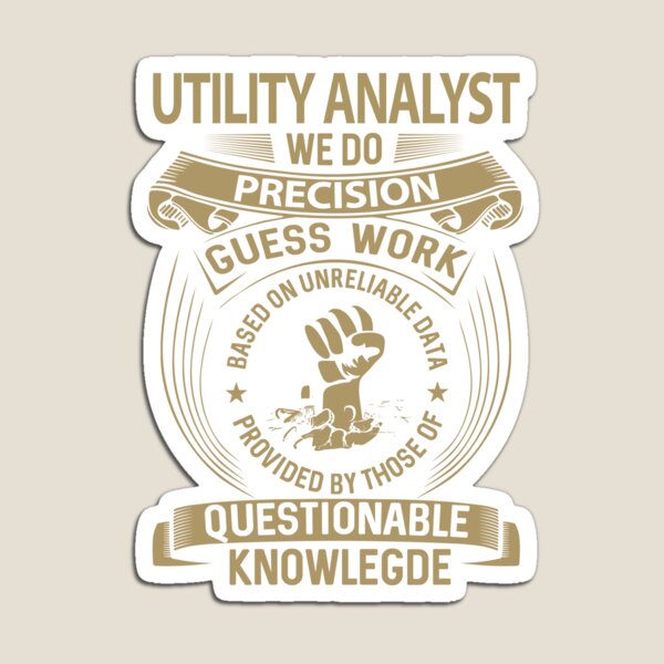 Item preview, Utility Analyst designed and sold by vanejamofedau.