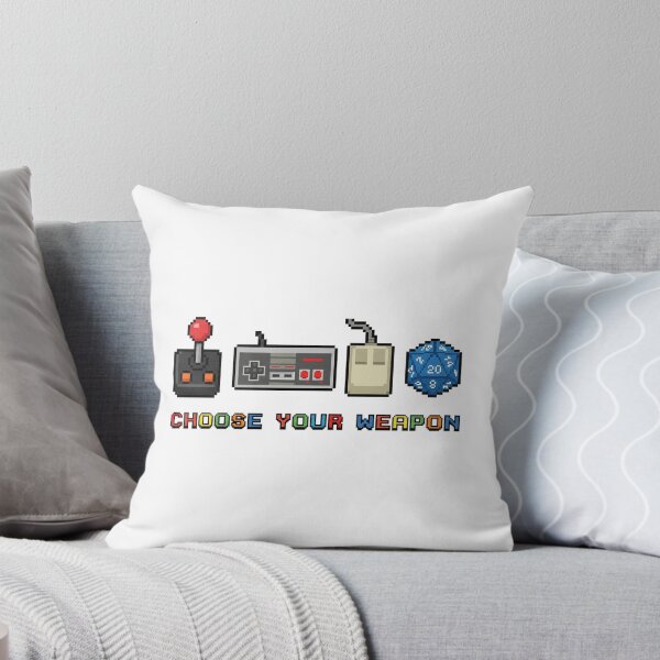 Item preview, Choose Your Weapon - Retro Gaming Pixel Art designed and sold by WojcikDesigners.