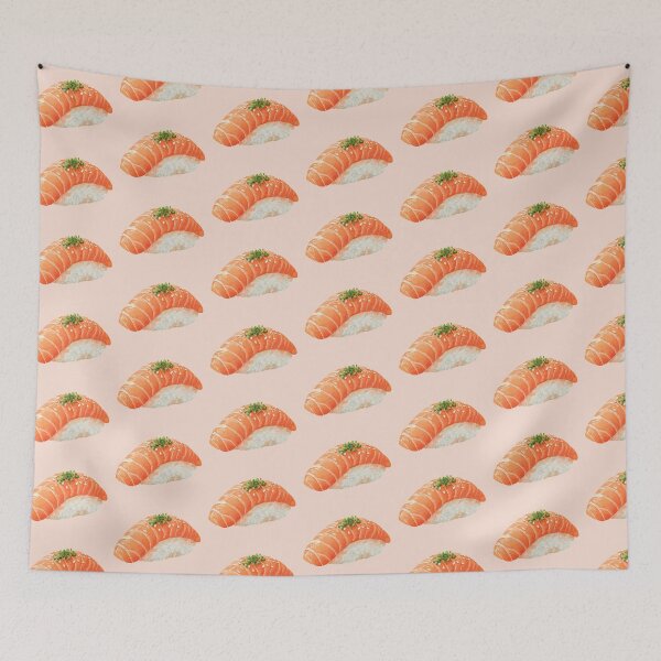 Item preview, One Salmon Nigiri  designed and sold by Violet Peonies.