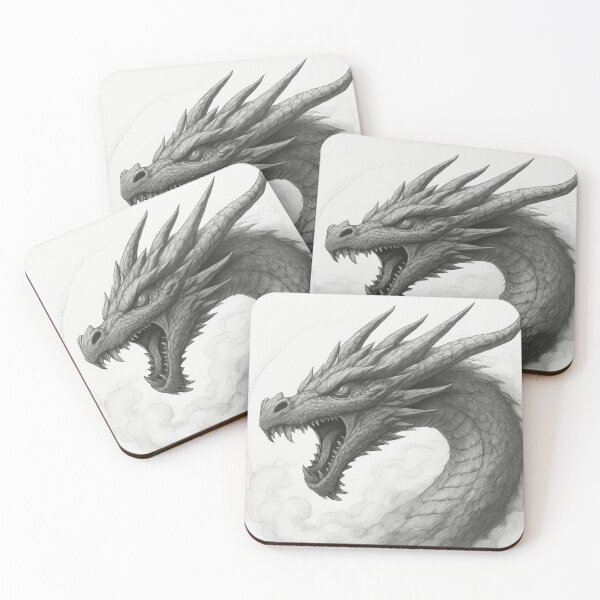Item preview, Dragon in chains of fire, for fantasy lovers. designed and sold by Knock on my door.