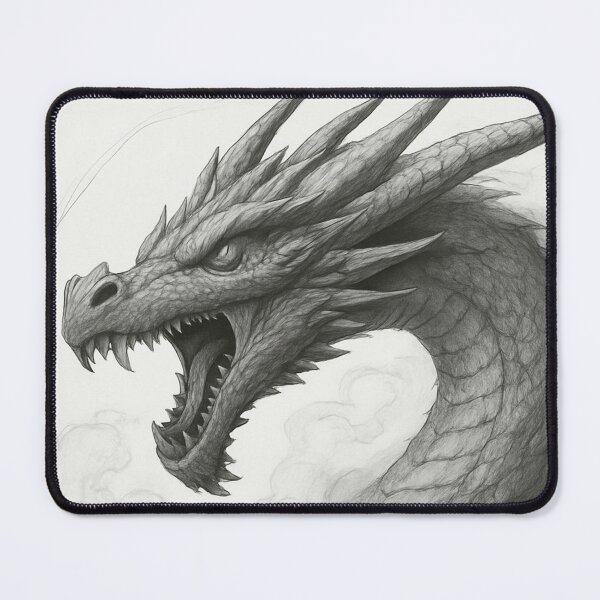 Item preview, Dragon in chains of fire, for fantasy lovers. designed and sold by Knock on my door.